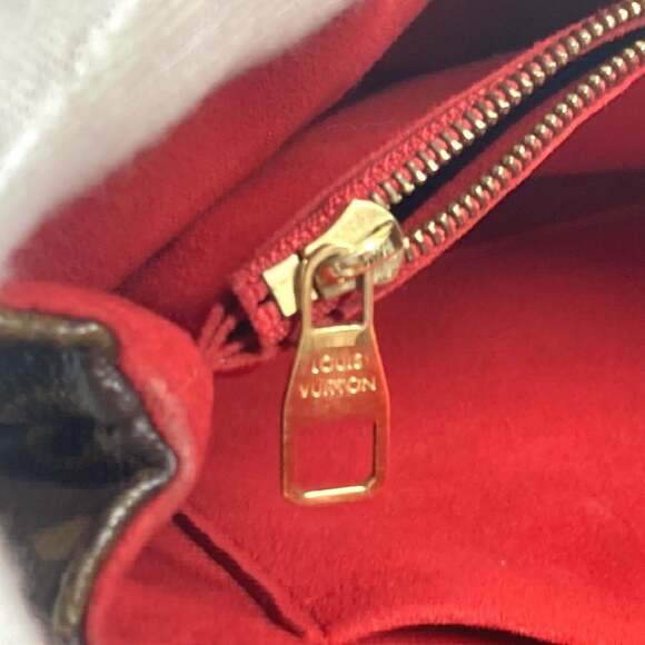 LOUIS VUITTON Authentic Brown Monogram Canvas Shoulder Bag - Picture 16 of 16